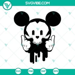 Halloween, Mickey SVG, SVG Files, Skull Mickey SVG, Halloween SVG, Scary SVG, 22