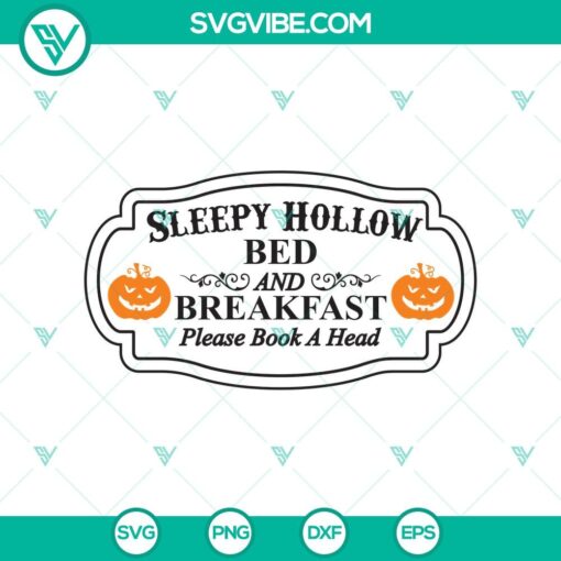 sleepy hollow bed and breakfast svg halloween svg scary svg oct 31 svg