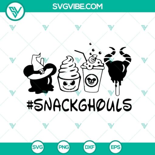 snackgouls svg horror svg scary svg halloween svg