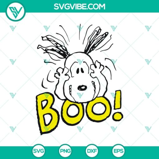 snoopy boo svg snoopy halloween svg funny halloween svg