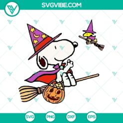 Halloween, Snoopy SVG, SVG Files, Snoopy Broomstick SVG, Snoopy SVG, Halloween 1