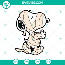 Halloween, Snoopy SVG, SVG Files, Snoopy Mummies SVG, Snoopy Halloween SVG, 2