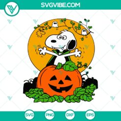 Halloween, Snoopy SVG, SVG Files, Snoopy With Pumpkin SVG, Snoopy Halloween SVG 2