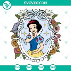 Snow White Mirror Bow SVG | Disney Princess Snow White Cut Files