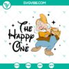 Snow White The Happy One SVG | Dwarf Character Cut Files 3