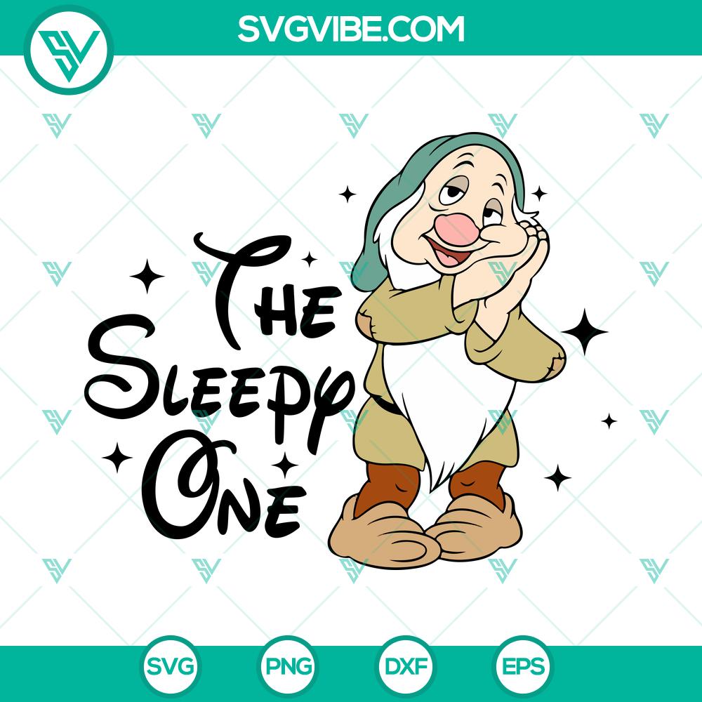 Snow White The Sleepy One SVG | Dwarf Character Cut Files Snow White The Sleepy One SVG | Dwarf Character Cut Files