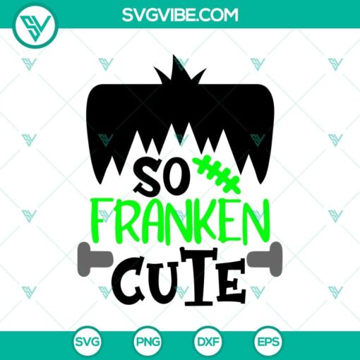 so franken cute boy svg frankenstein svg cute girl halloween svg