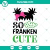 Franken Cute Halloween horror SVG design, featuring a spooky and scary Halloween theme.