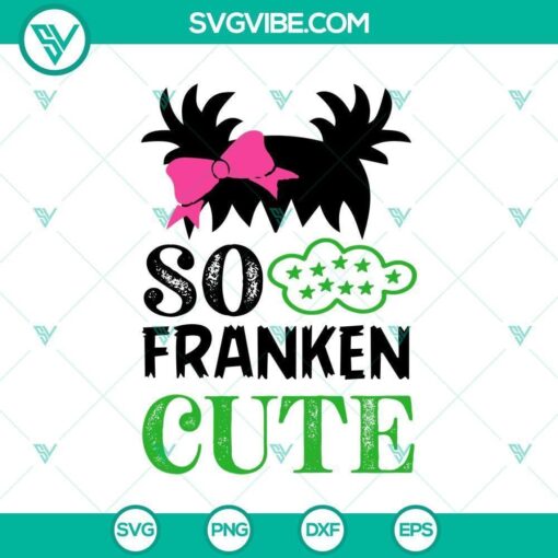 so franken cute svg halloween svg horror svg halloween scary svg