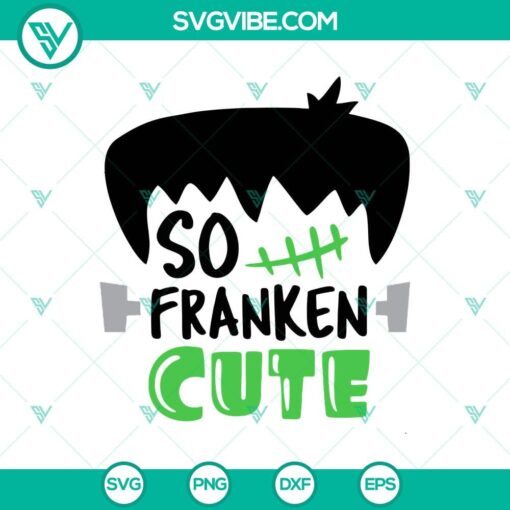 so franken cute svg halloween svg scary svg franken horror svg