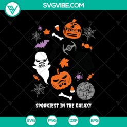 Halloween, Star Wars SVG, SVG Files, Spookiest In The Galaxy SVG, Star Wars 4