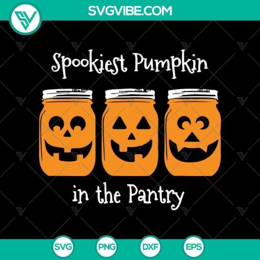 spookiest pumpkin in the party svg scary svg halloween svg