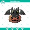 Spooky dragon Halloween pumpkin SVG design with a cute and funny twist, perfect for Halloween themed crafts and projects.