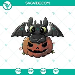 Spooky Dragon Cute Funny Halloween Pumpkin Halloween SVG, Halloween SVG, Scary SVG, Horror SVG
