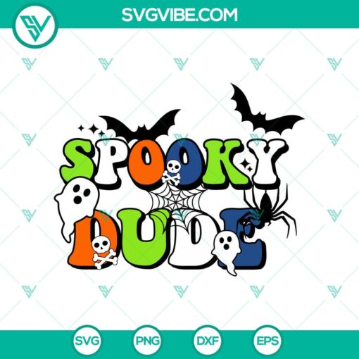 spooky dude svg spooky halloween svg scary svg