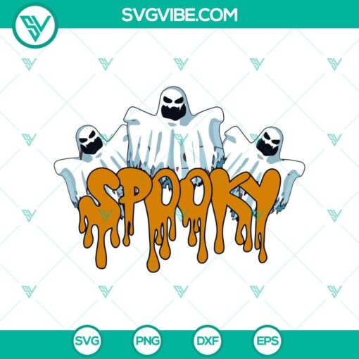 spooky ghost svg boo boo halloween svg halloween ghost svg