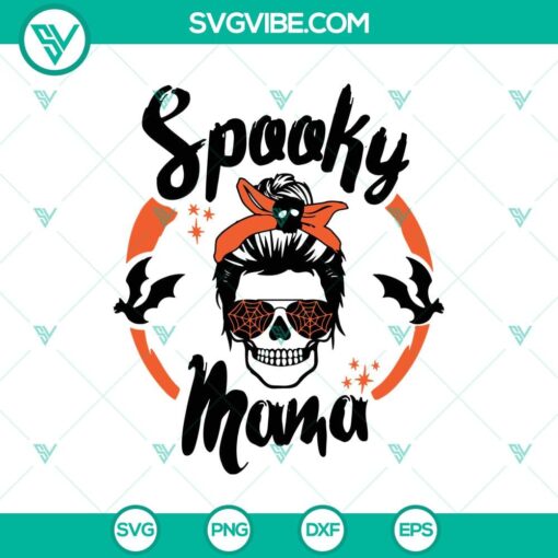 spooky mama svg mama svg spooky svg halloween svg