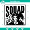 Squad Bad Witches SVG for Halloween featuring scary and horror elements. Perfect for spooky projects.