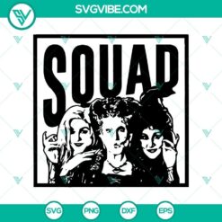 Halloween, Hocus Pocus SVG, SVG Files, Squad, Halloween SVG, Halloween SVG, 2