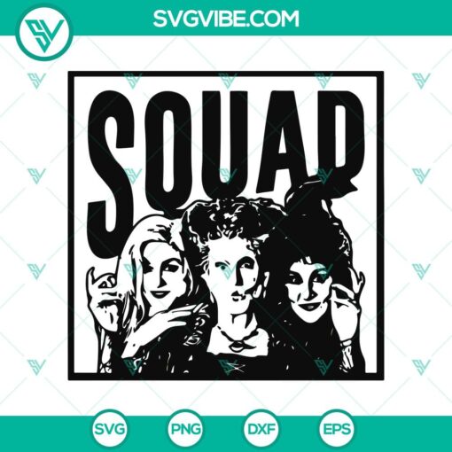 squad witch svg sanderson sister svg halloween svg