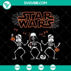 Halloween, Star Wars SVG, SVG Files, Star Wars Skeleton Dancing SVG, Funny 6