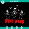Star Wars Skeleton SVG for Halloween with intricate design.