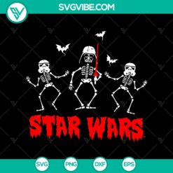 Halloween, Star Wars SVG, SVG Files, Star Wars Skeleton SVG, Star Wars SVG, 2