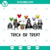 Star Wars Halloween SVG featuring Star Wars characters as skeletons, perfect for Trick or Treat. Ideal for fans of the franchise!