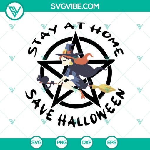 stay at home save halloween svg scary svg halloween svg