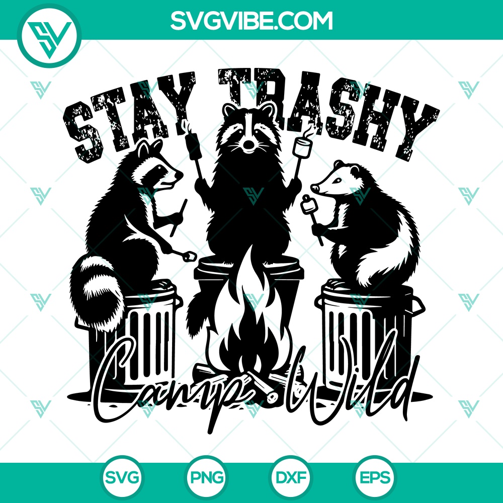 stay-trashy-camp-wild-svg-funny-raccoon-camp-wild-svg-outdoor-camping-svg-png-dxf-eps.jpg Stay Trashy Camp Wild SVG, Funny Raccoon Camp Wild SVG, Outdoor Camping SVG PNG DXF EPS 1