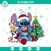 Stitch Candy Cane Christmas SVG | Cute Holiday Disney Cut Files 2