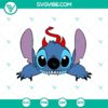 Stitch Devils and Disney Halloween SVG design with playful Stitch character in Halloween attire. Perfect for holiday craft projects.