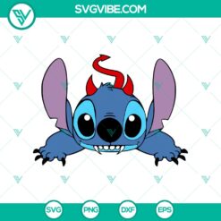 Halloween, Stitch SVG, SVG Files, Stitch Devils SVG, Disney Halloween SVG, 5