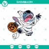 Spooky Halloween-themed stitch SVG featuring scary and horror elements for crafts and design projects.