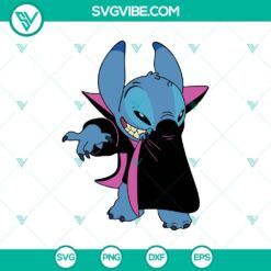 Halloween, Stitch SVG, SVG Files, Stitch Vampire SVG, Stitch Halloween SVG, 21