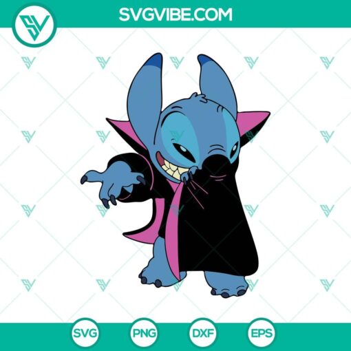 stitch vampire svg stitch halloween svg disney halloween svg