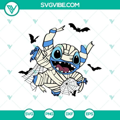 stitch x mummy svg stitch halloween svg funny halloween svg