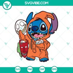 Halloween, Stitch SVG, SVG Files, Stitch x Oogie Boogie SVG, Stitch The 8