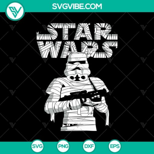 stormtrooper mummies svg star wars halloween svg funny halloween svg