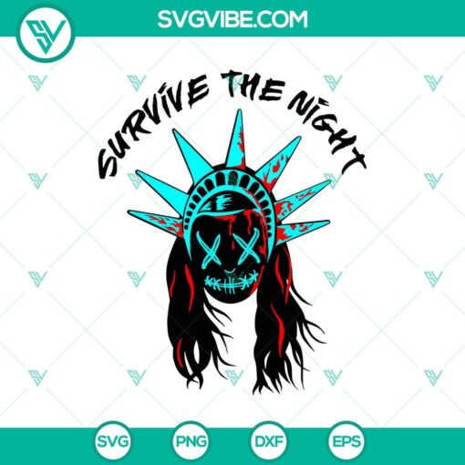 survive the night svg halloween svg gothic svg