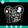 Disney logo SVG featuring "Tale As Old As Time" design. Classic and timeless Disney SVG perfect for crafting.