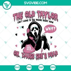 Halloween, Movies, SVG Files, Taylor Scream SVG DXF EPS PNG Cut Files, 2