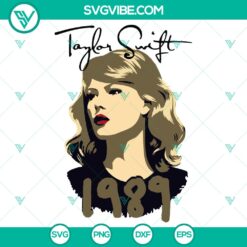 Taylor Swift 1989 SVG DXF EPS PNG Files