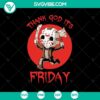 TGIF Halloween scary horror SVG for digital crafting - spooky design perfect for Halloween decorations and projects.