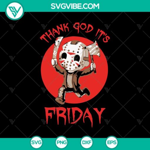 thank god its friday svg halloween svg scary svg horror svg