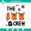 The Boo Crew Ghost Halloween SVG, Horror SVG, Halloween SVG, Scary SVG, perfect for spooky Halloween crafts and decorations.