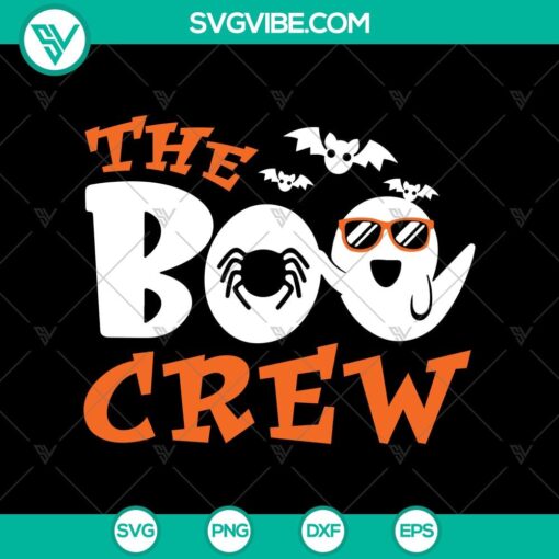 the boo crew svg boo svg halloween svg