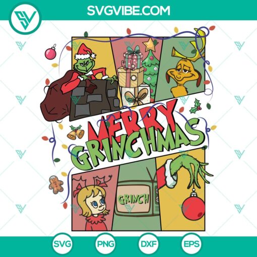 the grinch merry grinchmas svg dxf eps png files