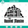 Spooky Halloween Haunted Mansion Horror SVG ideal for Halloween-themed projects.