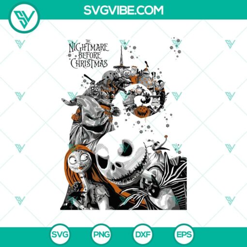 the nightmare before christmas character svg halloween svg scary svg jack skelington svg